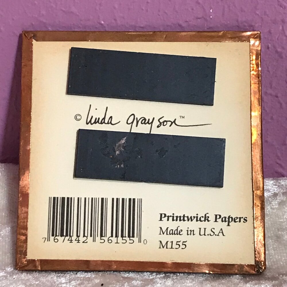 Vintage I Was Cut Out to be Rich, But I Was Sewed Up Wrong Magnet Linda Grayson - Picture 4 of 5